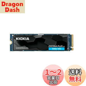 yzLINVA KIOXIA  SSD 2TB NVMe M.2 Type 2280 PCIe Gen 4.0×4 (őǍ: 5,000MB/s) YBiCS FLASH TLC K㗝X EXCERIA PLUS G3 SSD-CK2.0N4PLG3NyK㗝Xۏؕiz