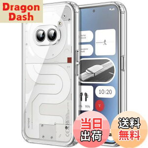 yzJETech Nothing Phone 2a / 2a Plusp یP[X ΂݂Ȃ Ռz op[Jo[ h~ NAobN (NA)