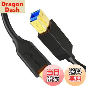 yzUSB C to USB,CableCreation USB 3.1 GEN2 Type C (USB-C) to USB 3.0 B IX P[u C BϊP[u USB C USB B ϊP[u USB 3.1 Gen 1 Type C USB 3.0 Type B ϊP[u v^Ή ubN/1.2m