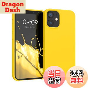 【送料無料】kwmobile スマホケース Apple iPhone 12 mini対応 ケース - TPU リキッド シリコン カバー - 耐衝撃 傷防止 サラサラ Case