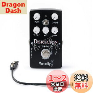 yzMusiclily Pro Distortion fBXg[VM^[GtFN^[ DC 9V A_v^[dGLM^[/x[XpgD[oCpX