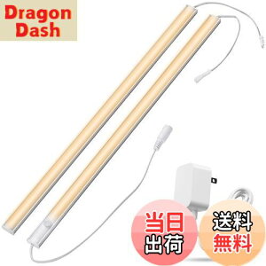 【送料無料】LED 人感センサーライト 40cm 連結可能 コンセントに接続 バーライト 明るい スリム 薄型 AC電源付き マグネット 貼り付け 室内/クローゼット/トイレ/玄関/キッチン/棚下/台所(電球