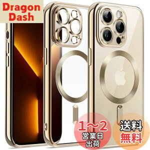 yzJETech iPhone13ProMax (13 Pro Max 6.7C`p) \tgNAP[X JYSی MagSafeCX[dΉ ϏՌ dCbLTPUJo[ (S[h)