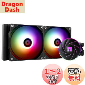 yzThermalright AQUA ELITE 240 ARGB CPUN[[A240N[[TCYA120mm PWMt@×2AS-FDBxAOAAMD/AM4AINTEL LGA1150/1151/1155/1156/1200/2011/1700 pARGBI[CN[[B