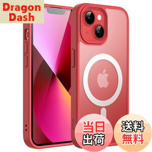 yzJETech iPhone 13 6.1C`p }Olbg P[X MagSafeɑΉ ̃}bgw ^ ϏՌ Jo[ (bh)