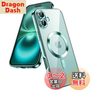 yzJETech iPhone 16 6.1C`p \tgNAP[X JYSʕی MagSafeCX[dΉ ϏՌ dCbLTPUJo[ (eB[u[)
