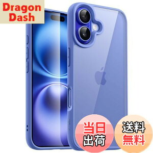 �y���������zJETech iPhone 16 6.1�C���`�p �P�[�X �ϏՌ��X�}�z�o���p�[�J�o�[ �\���b�h�J���[ �}�b�gTPU�t���[�� �����h�~ �N���A�o�b�N (�E���g���}����)