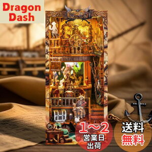 yzFUNPOLA 3DpY ubNkbN Lbg Booknook ؐpY DIY ~j`A h[nEX LED {I ubNGh Wp NtgZbg S҂⒆w 233PC (VE)