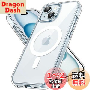 yzJETech iPhone 15 Plus 6.7C`p }Olbg P[X MagSafe CX[dΉ Ռz op[Jo[ h~ obN (NA)
