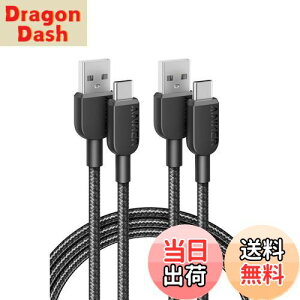 yzy2{ZbgzAnker 310 ϋviC USB-C & USB-A P[u USB 2.0 tXs[h[d iPhone 16 Galaxy LG AndroideΉ (1.8m 2{Zbg)