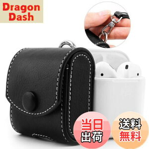 yzAirPods P[X ATiC AirPods 1/2 ɓKp U[ Sʕی nhXgbvt ϏՌ h~ G|bY P[X GA|bh P[X  IV y Black