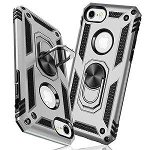 yziPhone 6 P[X/iPhone 6S P[X O ϏՌ Ռz h~ Sʕی Jی X^ht TPU+PCop[ wh~΍ d\ 360x] ho ԍڃz_[Ή ϖh~