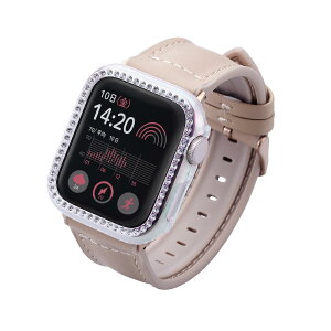 �y���������z�G���R�� Apple Watch SE2 SE Series 6 5 4 40mm �o���p�[ �n�[�h &me �X�g�[���t�� �I�[�����N���A AW-23EBPPJACR