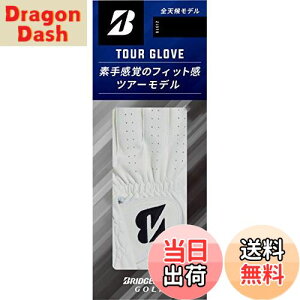 �y���������zBRIDGESTONE(�u���a�X�g��) �S���t�O���[�u TOUR GLOVE GLG12 �V���[�g�X�y�b�N �����Y �z���C�g 21cm