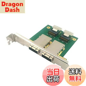�y���������zNFHK Dual Ports Mini SAS SFF-8088 To SAS 36�s��SFF-8087 PCI��PCBA�̏����A�_�v�^