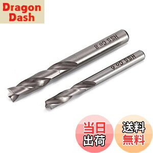 【送料無料】Wolfride 2本いり 溶接ドリルビット HSSドリルビット スポット溶接カッター 高速度鋼製 6mm 8mm スポット溶接ドリルに適用 金属 金工