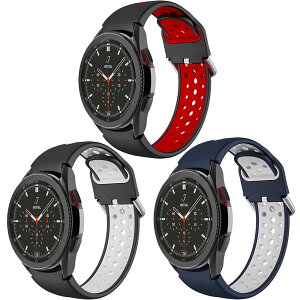 �y���������zMiimall�y3�_�Z�b�g�zSamsung Galaxy Watch5 44mm 40mm/Galaxy Watch5 pro 45mm/Galaxy Watch 4 44mm 40mm/Watch 4 Classic 46mm 42mm �o���h Galaxy Watch 5 40mm �o���h �V���R�� �^���������� �ȒP��t�E���� Galaxy Watch