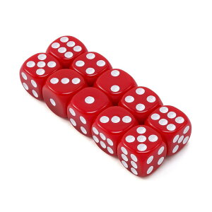 yzYourandoll 10 ʑ̃_CX D6TCR 6ʃ_CX16mm Dungeons and Dragons AMTGA TRPGA DNDTCRȂǃe[uQ[p