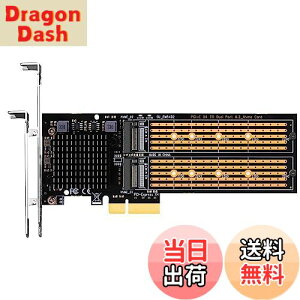 yzGLOTRENDS PA20 2|[g M.2 NVMe - PCIe 3.0 X4ϊ gJ[hAPCIe@\ΉAM.2 NVMe SSD Soft-RAIDΉA22110/2280/2260/2242/2230TCYΉ