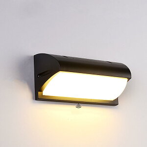 【送料無料】Lightess 玄関灯 LED ポーチライト ブラケットライト 玄関ライト 人感センサー 明暗センサー 密閉防雨型IP65 屋外照明器具 夜間自動点灯 ウォールランプ 門柱灯 玄関照明 防犯ライ