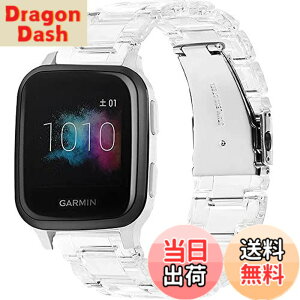 �y���������z�����o���h For Garmin Venu SQ Music/Garmin Venu �o���h Garmin ForeAthlete 245 �����o���h 20mm�ʗp�o���h �o���h �����ގ� ���߉\ Approach S40 �����o���h �x���g(�N���A)