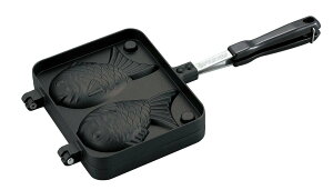 【送料無料】キャプテンスタッグ(CAPTAIN STAG) ホットサンドメーカー ホットサンドトースター たい焼き器 キャストアルミ ふっ素樹脂加工 直火 UG-3008/UG-3089