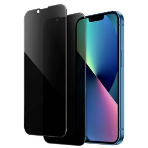 �y���������zJETech iPhone13ProMax (13 Pro Max 6.7�C���`��p) �v���C�o�V�[�t�B���� �S�ʕی� �`�����h�~ �����K���X�t�B���� ���X�܂ŃJ�o�[ �P�[�X�Ɋ��Ȃ� 2���Z�b�g