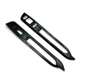 【送料無料】MEKOMEKO ダイハツ新型アトレー 専用 フロントパワーウィンドウ スイッチ カバー ドア ウィンドウ ボタン ドアスイッチパネル インテリアパネル 内装 パーツ アクセサリー ABS樹脂