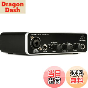 �y���������z�x�����K�[ 2����2�o�� USB�I�[�f�B�I�C���^�[�t�F�[�X UMC22 U-PHORIA �F�F�u���b�N