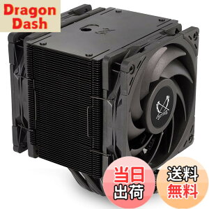 �y���������zSCYTHE �T�C�Y �T�C�h�t���[�^CPU�N�[���[ MUGEN6 BLACK EDITION �f���A���t�@�� 6mm�a�q�[�g�p�C�vx6 SCMG-6000DBE �F�F�u���b�N