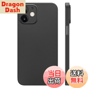 �y���������z�u0.3mm�ɔ��viPhone 12 Mini�Ή��P�[�X memumi�}�b�g���� �I���W�i���݌v �w��h�~ ���t���h�~ ���C�A���X�[�d�Ή� �l�C�P�[�X�J�o�[ �F�FMatte-Black�A�T�C�Y�FFor iPhone 12 mini( 5.4 )