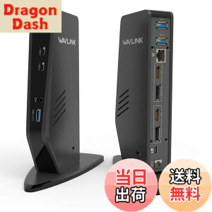 �y���������zWAVLINK USB 3.0A/type-C-�f���A�� HDMI �A�_�v�^�[ 4K�o�� �~�j�h�b�L���O�X�e�[�V���� �F�F���A�T�C�Y�F�c�u��USB-c ���j�o�[�T���h�b�L���O�X�e�[�V���� PD 65W