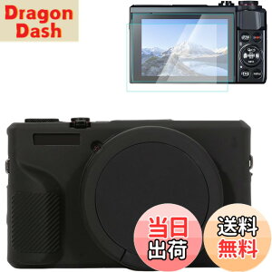 �y���������zRieibi �J�����P�[�X Canon G7X Mark III�f�W�^���J�����p�P�[�X G7X Mark III�A�N�Z�T���[ �X�N���[���v���e�N�^�[ �V���R�[���P�[�X �L���m��G7X3�ی�J�o�[�ƃX�N���[���ی�t�B���� 