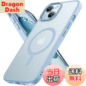 �y���������zMiracase iPhone13/14/15 /16/17�P�[�X�yMagsafe�Ή��E�ČR�K�i�z�ϏՌ��A���h�~�A���΂ݖh�~�A�����Ĕ��ɗD�����f�U�C���A�����{�^���A�}�b�g�A�t���X�g �F�F���F�A�T�C�Y�FiPhone 15