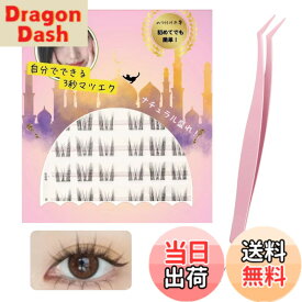 【送料無料】つけまつげ のり不要 【日本国内JIS基準検査済み】グルーなしつけまつげ グルー不要 つけまつ毛 3Dつけまつげ 接着剤不要 ブラック 1秒マツエク 部分つけまつげ 初心者 で簡単装着 立体感 可愛い 自然な束感 人気 耐久性が高い アイメー 色：02束感ドールeye