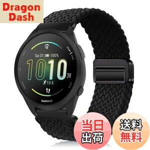 �y���������z[YealRed] �o���h 20mm For Garmin Forerunner 570 42mm/V?voactive 6 / 5 �����p�X�g���b�v �e���i�C������ �ւ��x���g �ґg�X�g���b�v ���C�o�b�N�� �����x���g �}�O�l�b�g�o���h �R���p�`�u��Ga