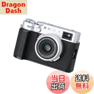 yzSIUTATDSH Jn[tP[X Kp Fuji X100VI re[W^{vCX^gJیP[X X^CbV |[^u ϏՌ (ubN)