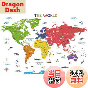 yzDECOWALL DL3-2212  JtȐEn} EH[ XebJ[ (165x99 cm) fR ct ۈ牀 q DIY p Ǔ] V[ EH[A[g V[ j̎q ̎q 17 ǂ oX