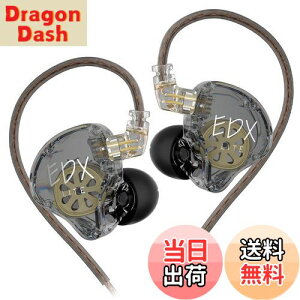 �y���������zLINSOUL KZ EDX Lite 1DD�C���i�[�C���[�C���z�� 10mm�A�b�v�O���[�h�_�C�i�~�b�N�h���C�o�[�����ڂ���� ���P�[�u���\ 3.5mm�v���O��QDC�̂悤�ȃR�l�N�^�𓋍� �d�ቹ �l�ԍH�w�Ɋ�