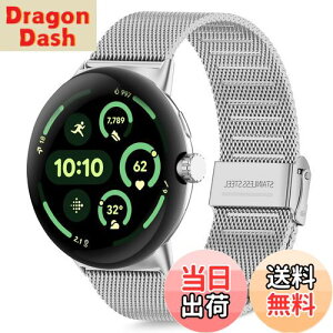 yz[HeeNia] Google Pixel Watch 4 41 mm/Google Pixel Watch 3 41 mm Ή oh xg XeX ւxg ߉\ jp oh (Vo[)