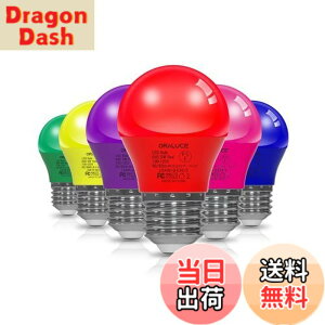 �y���������zORALUCE LED�d�� �J���[�d�� E26���� 40W���� 5W 450lm 220�x�L�z�� �����F �����d�� �����Ή� �����s�� ���^�d�� PSE�F�� 6�F�Z�b�g 6��