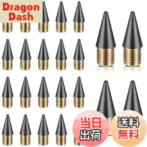 【送料無料】pakio 24個の永遠の鉛筆交換可能詰め替え無限鉛筆交換可能グラファイトペン先金属インクレスライティングペンペン先インクレス鉛筆永遠の交換ヘッド鉛筆筆記用ヘッド