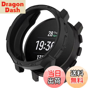 �y���������zHeeNia Suunto 9 Peak �Ή� �P�[�X �V���R���ގ� �ی�P�[�X �J�o�[ �Ռ��z�� ���y�� �_�� �Ռ��h�~ �C�菝�h�~ �ی�J�o�[ Suunto 9 Peak �p (�u���b�N)