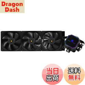 �y���������zThermalright Frozen Prism 360 Black ����CPU�N�[���[�A360��p��T�C�Y�A120mm PWM�t�@��x3�AS-FDB�x�A�����O�AAMD/AM4/AM5�AIntel LGA 1150/1151/1155/1200/ 2011/1700/1851�p�I�[���C����������N�[���[