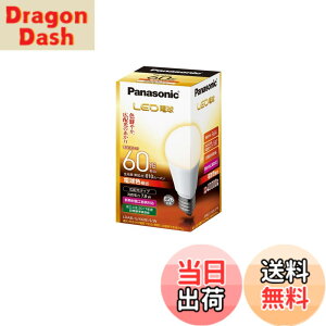 �y���������z�p�i�\�j�b�N LED�d�� �������a26mm �d��60W�`���� �d���F����(7.8W) ��ʓd���E�L�z���^�C�v ���`���Ή� LDA8LGK60ESW