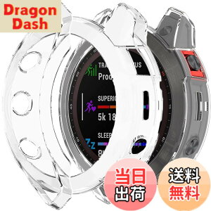 �y���������zMiimall�Ή�Garmin Epix Gen2/Epix Steel�P�[�X TPU�ގ� �\�t�g �Ռ��z�� �y�� ���^ �K�[�~�� Epix Gen2 �J�o�[ �����h�~ �����Ή� �E���ȒP Epix Gen2�ی�J�o�[ �o���p�[�i�N���A�j