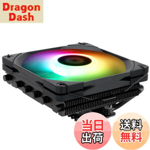 �y���������zThermalright AXP 120 X67 Black ARGB���^CPU�G�A�N�[���A120 mm �X�����t�@�� PWM�t�@���t���A6�̃q�[�g�p�C�v�A67mm���AAMD:AM4/AM5/Intel LGA 1700/1150/1151/1200/2011/17XX�APC�N�[���ɓK���Ă���