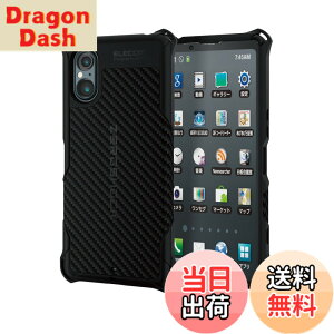 �y���������z�G���R�� Xperia 5 V SO-53D SOG12 �P�[�X �ϏՌ� ZEROSHOCK �l�p�_���p�[ �n�j�J���\�� �O���b�v�e�N�X�`���[ �X�g���b�v�z�[���t�� �u���b�N PMWX233ZEROGBK