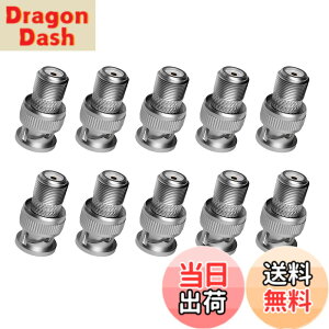 �y���������zF BNC �ϊ� �R�l�N�^(10��) YITONGXXSUN ���ގ� BNC�I�X-F���X �ϊ��v���O �A�_�v�^ �h�ƃJ���� �Ď��J���� �����P�[�u�� CCTV�Ȃ� �ڑ��p BNC�^ F�^ (10��)