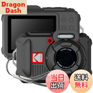 �y���������z�yBARDATS�zFor KODAK PIXPRO WPZ2 �P�[�X �J�o�[ �_�炩�� �V���R���� �S�ʕی� �y�� �����h�~ �h�~ �L�Y�h�~ �w��h�~ �h�� �ϏՌ� KODAK PIXPRO WPZ2 �ی�P�[�X (�u���b�N)